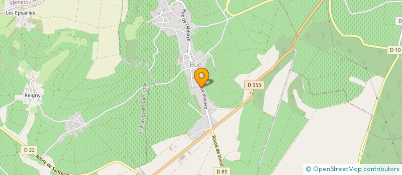 localisation de l'entreprise MONSIEUR BASTIEN RACZYNSKI  BUE