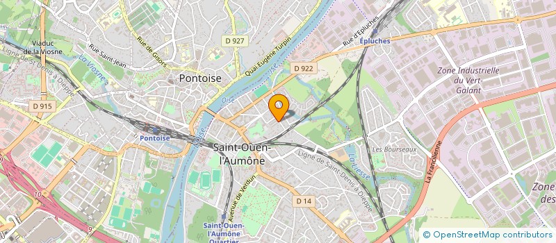 localisation de l'entreprise MONSIEUR BASTIEN RAIGNAULT à SAINT-OUEN-L'AUMONE