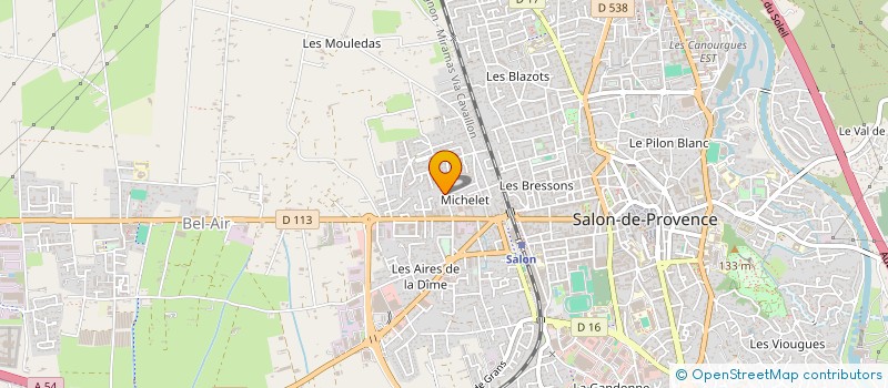 localisation de l'entreprise MONSIEUR BASTIEN RENSY à SALON-DE-PROVENCE