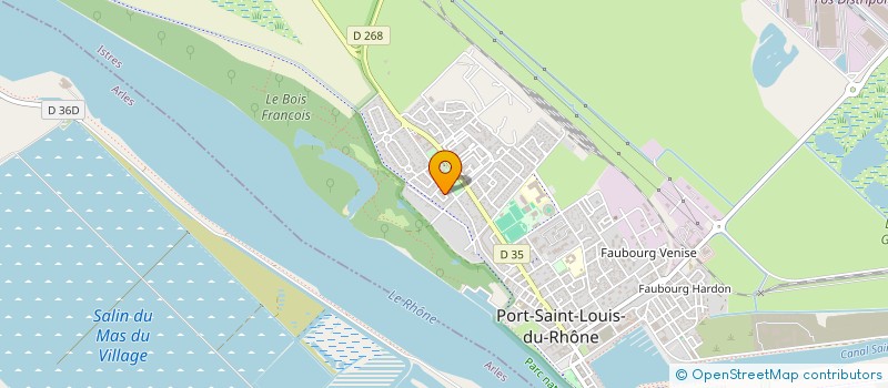 localisation de l'entreprise MONSIEUR BASTIEN REY à PORT-SAINT-LOUIS-DU-RHONE