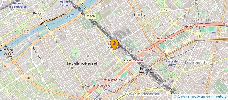 localisation de l'entreprise MONSIEUR BASTIEN RIFFLART à LEVALLOIS-PERRET