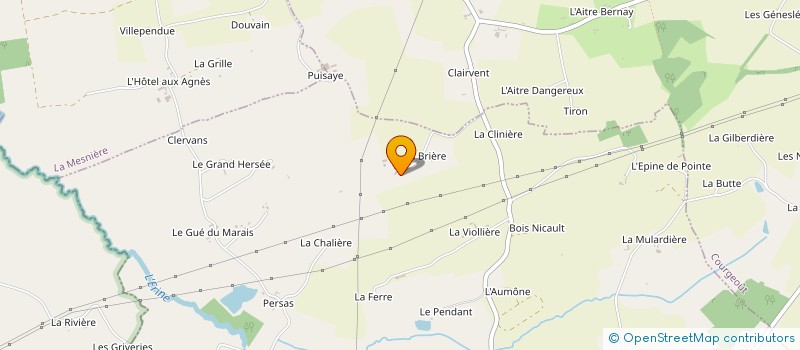 localisation de l'entreprise MONSIEUR BASTIEN RIPEAUX à COULIMER