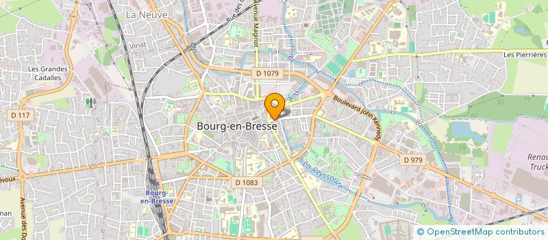 localisation de l'entreprise MONSIEUR BASTIEN ROBIN à BOURG-EN-BRESSE