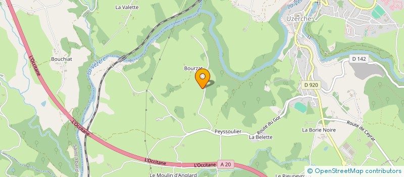 localisation de l'entreprise MONSIEUR BASTIEN ROL à CONDAT SUR GANAVEIX