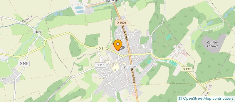 localisation de l'entreprise MONSIEUR BASTIEN ROMEY  NOAILLES