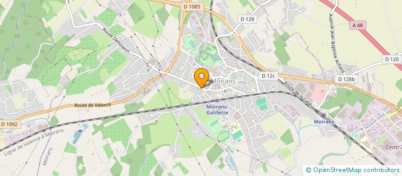 localisation de l'entreprise MONSIEUR BASTIEN ROSSETTOGIACCHERINO à MOIRANS