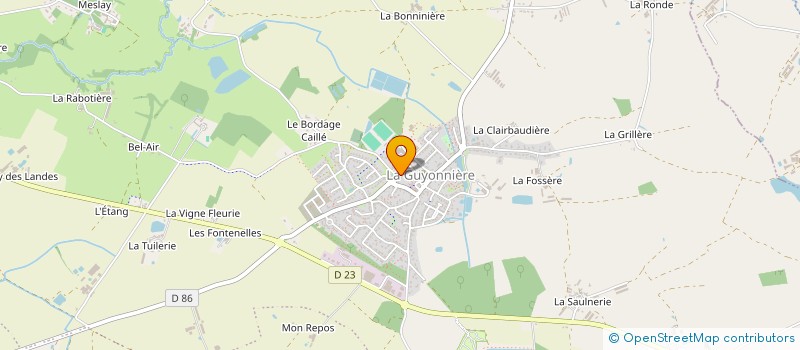 localisation de l'entreprise MONSIEUR BASTIEN ROUAULT à MONTAIGU-VENDEE