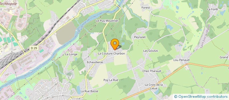 localisation de l'entreprise MONSIEUR BASTIEN ROUFFANCHE à PANAZOL