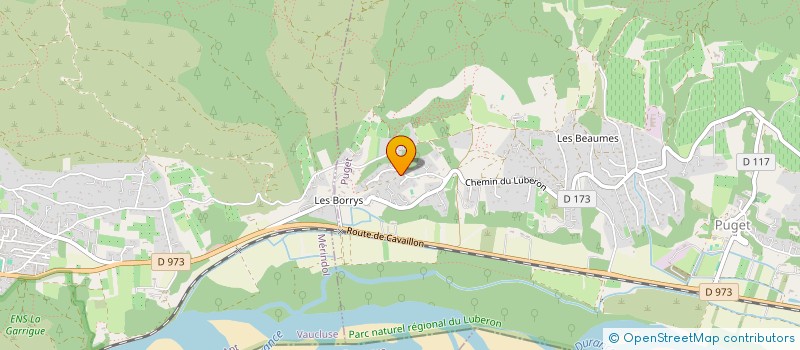 localisation de l'entreprise MONSIEUR BASTIEN ROUILLARD  MERINDOL