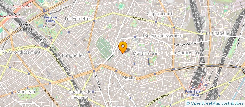 localisation de l'entreprise MONSIEUR BASTIEN ROUMANTEAU  PARIS