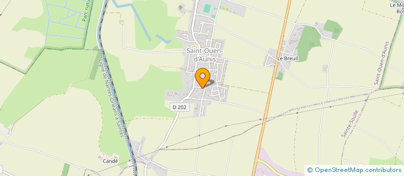 localisation de l'entreprise MONSIEUR BASTIEN RUAU  SAINT-OUEN-D'AUNIS