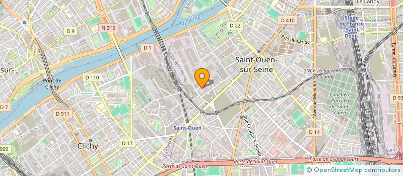 localisation de l'entreprise MONSIEUR BASTIEN SAM-PETITMENGIN à SAINT-OUEN-SUR-SEINE