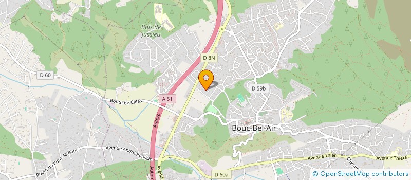 localisation de l'entreprise MONSIEUR BASTIEN SEJNERA à BOUC-BEL-AIR