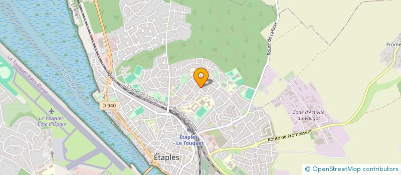 localisation de l'entreprise MONSIEUR BASTIEN SERGENT à ETAPLES