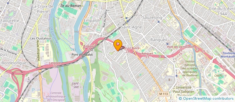 localisation de l'entreprise MONSIEUR BASTIEN SERVOZ à TOULOUSE