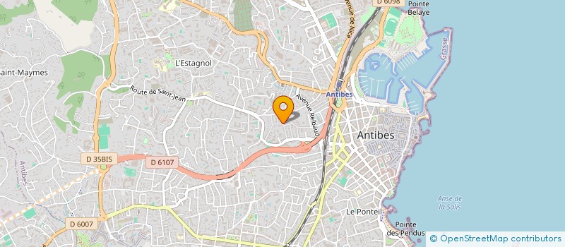 localisation de l'entreprise MONSIEUR BASTIEN SNAIDERO  ANTIBES