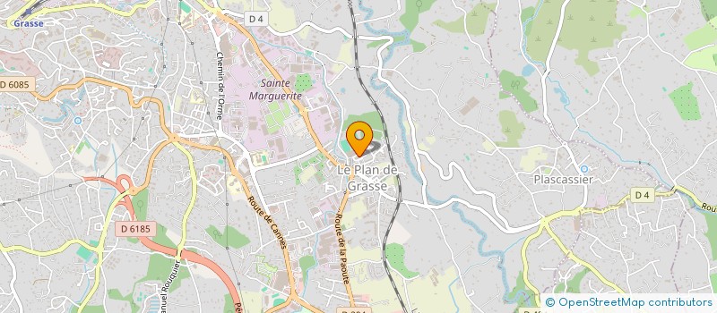 localisation de l'entreprise MONSIEUR BASTIEN SOLANO à GRASSE