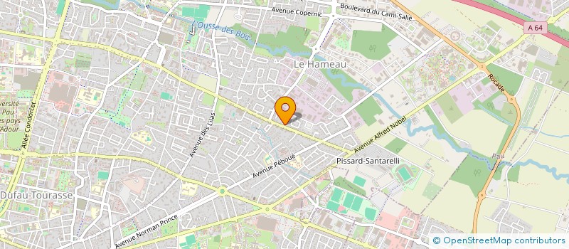 localisation de l'entreprise MONSIEUR BASTIEN SOULU à PAU