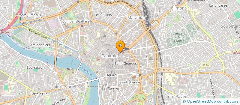 localisation de l'entreprise MONSIEUR BASTIEN STAES à TOULOUSE