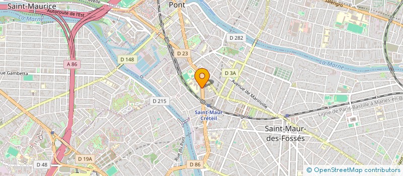 localisation de l'entreprise MONSIEUR BASTIEN TACHOT à SAINT-MAUR-DES-FOSSES