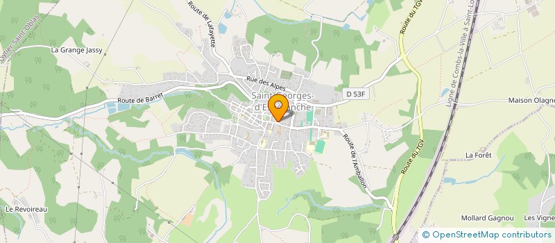 localisation de l'entreprise MONSIEUR BASTIEN TERRY  SAINT-GEORGES-D'ESPERANCHE