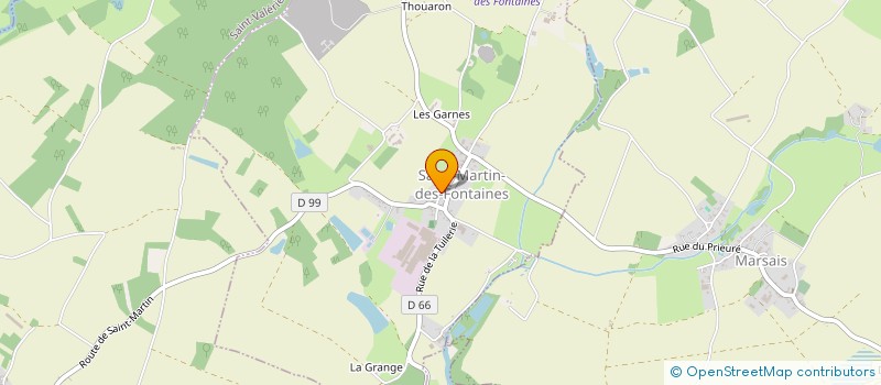 localisation de l'entreprise MONSIEUR BASTIEN TESSIER  SAINT-MARTIN-DES-FONTAINES