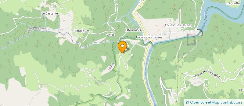 localisation de l'entreprise MONSIEUR BASTIEN TEYSSEDRE  ENTRAYGUES-SUR-TRUYERE