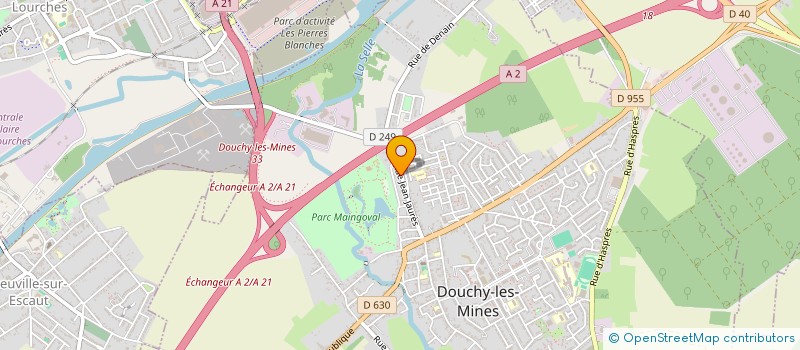 localisation de l'entreprise MONSIEUR BASTIEN TISON à DOUCHY-LES-MINES