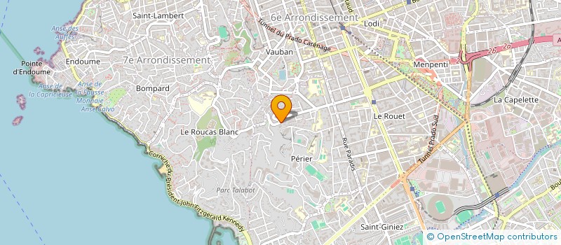 localisation de l'entreprise MONSIEUR BASTIEN TOURNON  MARSEILLE