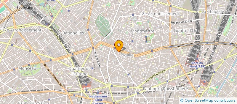 localisation de l'entreprise MONSIEUR BASTIEN TRAORE  PARIS