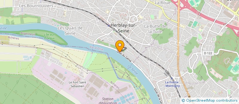 localisation de l'entreprise MONSIEUR BASTIEN UGOLINI  HERBLAY-SUR-SEINE