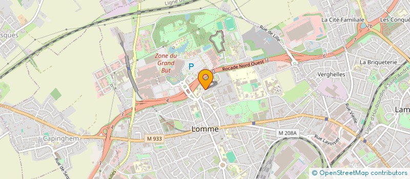 localisation de l'entreprise MONSIEUR BASTIEN VANRIETVELDE à LILLE