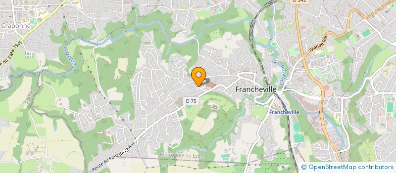 localisation de l'entreprise MONSIEUR BASTIEN VAROCLIER  FRANCHEVILLE