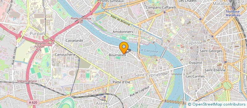 localisation de l'entreprise MONSIEUR BASTIEN VERGELY à TOULOUSE
