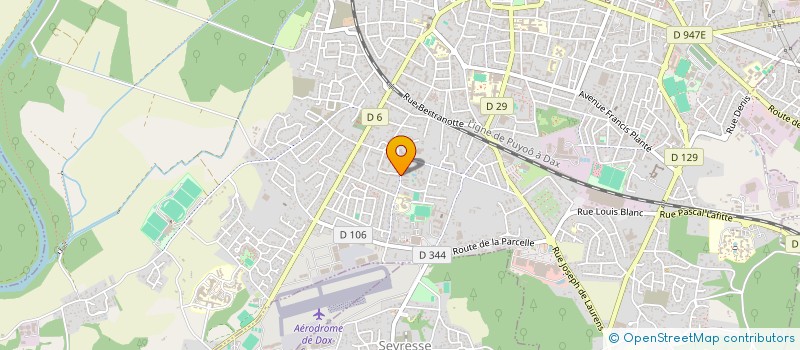 localisation de l'entreprise MONSIEUR BASTIEN VERGEZ à DAX