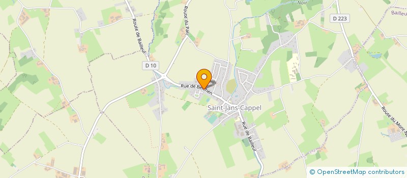 localisation de l'entreprise MONSIEUR BASTIEN VERVAEKE  AMBLETEUSE