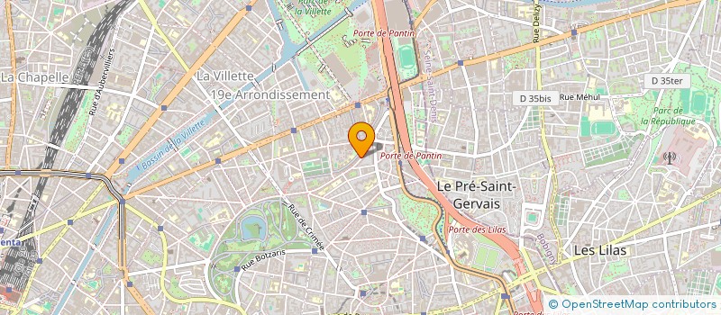 localisation de l'entreprise MONSIEUR BASTIEN VITTORI  PARIS