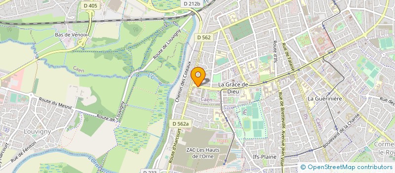 localisation de l'entreprise MONSIEUR BASTIEN VOISIN à CAEN