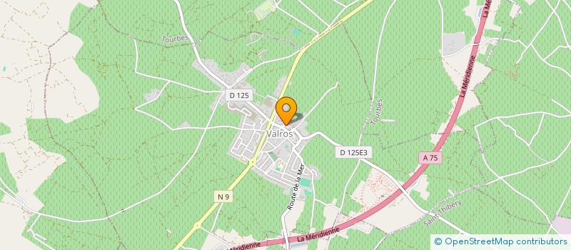 localisation de l'entreprise MONSIEUR BASTIEN WACRENIER  VALROS