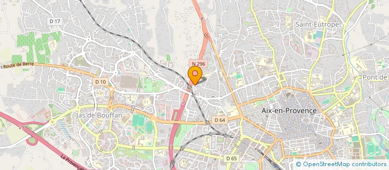 localisation de l'entreprise MONSIEUR BASTIEN WARIN à AIX-EN-PROVENCE