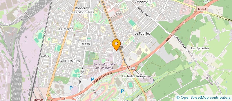 localisation de l'entreprise MONSIEUR BASTIEN WINTERPELTZ  LE MANS