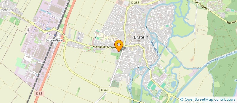 localisation de l'entreprise MONSIEUR BASTIEN WOEHL  ERSTEIN