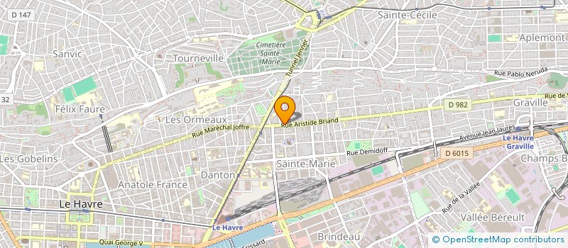 localisation de l'entreprise MONSIEUR BASTIEN YANG à LE HAVRE