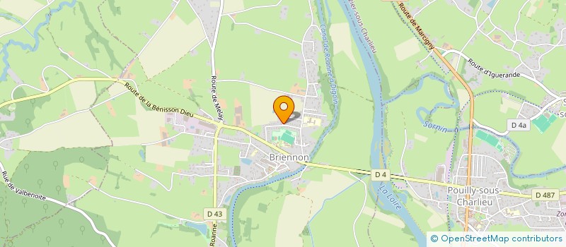 localisation de l'entreprise MONSIEUR BASTIEN ZGAJNAR  BRIENNON