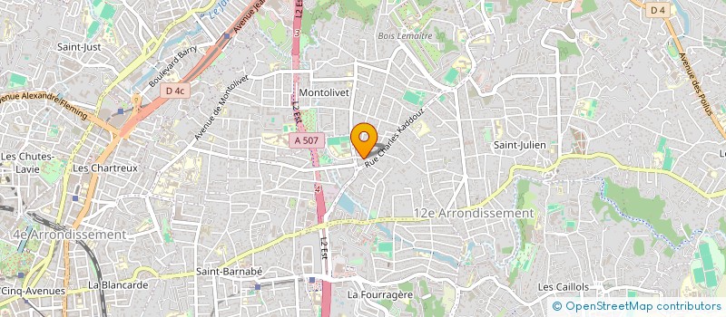 localisation de l'entreprise MONSIEUR BASTIEN ZUCCARELLI à MARSEILLE
