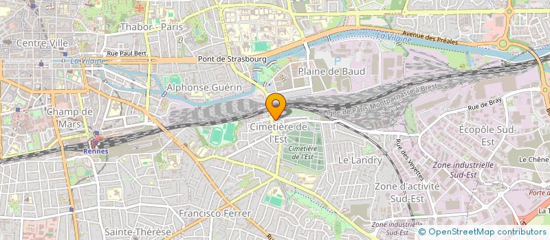 localisation de l'entreprise MONSIEUR BASTOINE M'HADJI DHINOURAYINI  RENNES