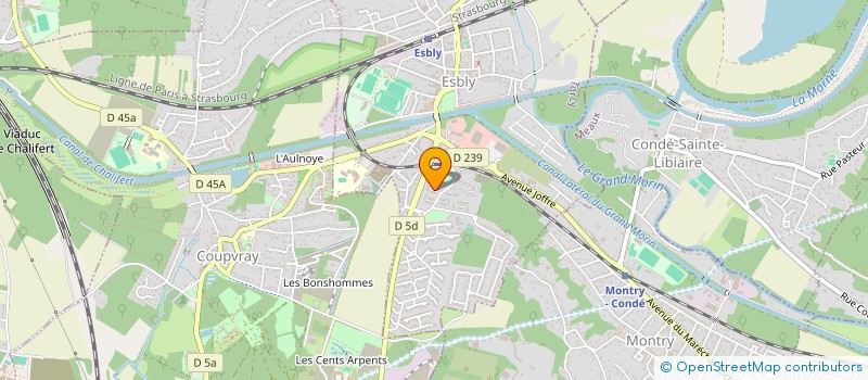 localisation de l'entreprise MONSIEUR BASTOU FALADE à ESBLY