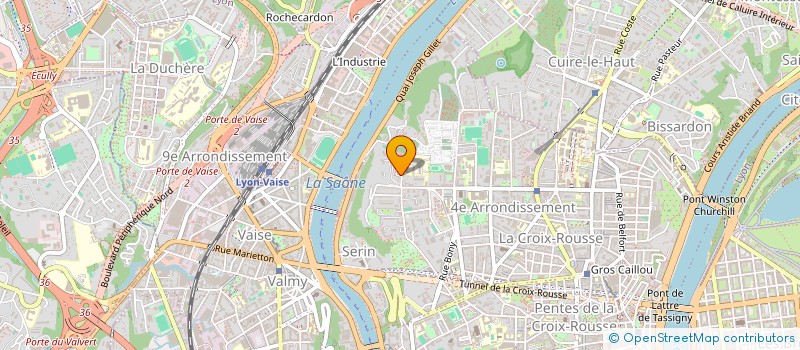 localisation de l'entreprise MONSIEUR BATHISTE RODRIGUEZ à LYON