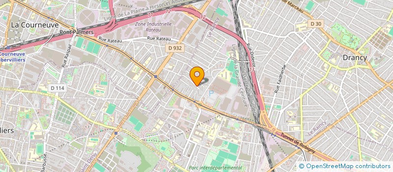 localisation de l'entreprise MONSIEUR BATHUSHA MOHAMED ZACKARIYA  DRANCY