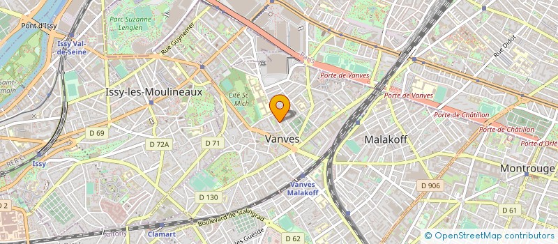 localisation de l'entreprise MONSIEUR BATIKAN MENDES à VANVES
